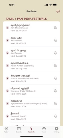 Pitru Calendar Screenshot 3 of 5