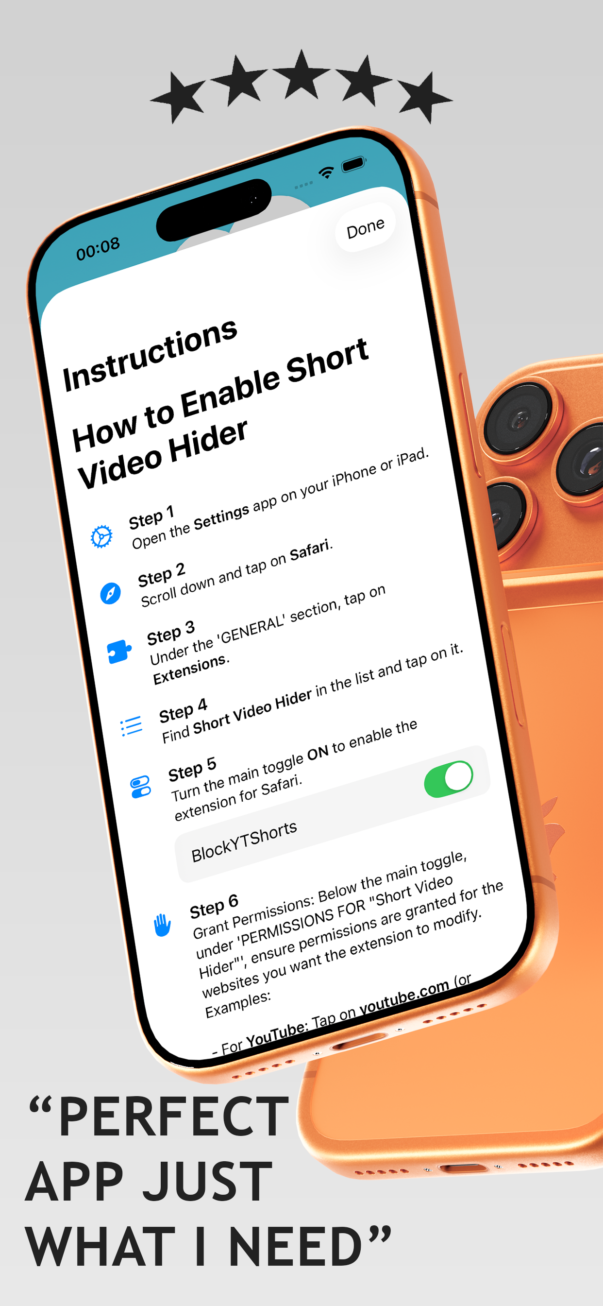 Short Video Hider