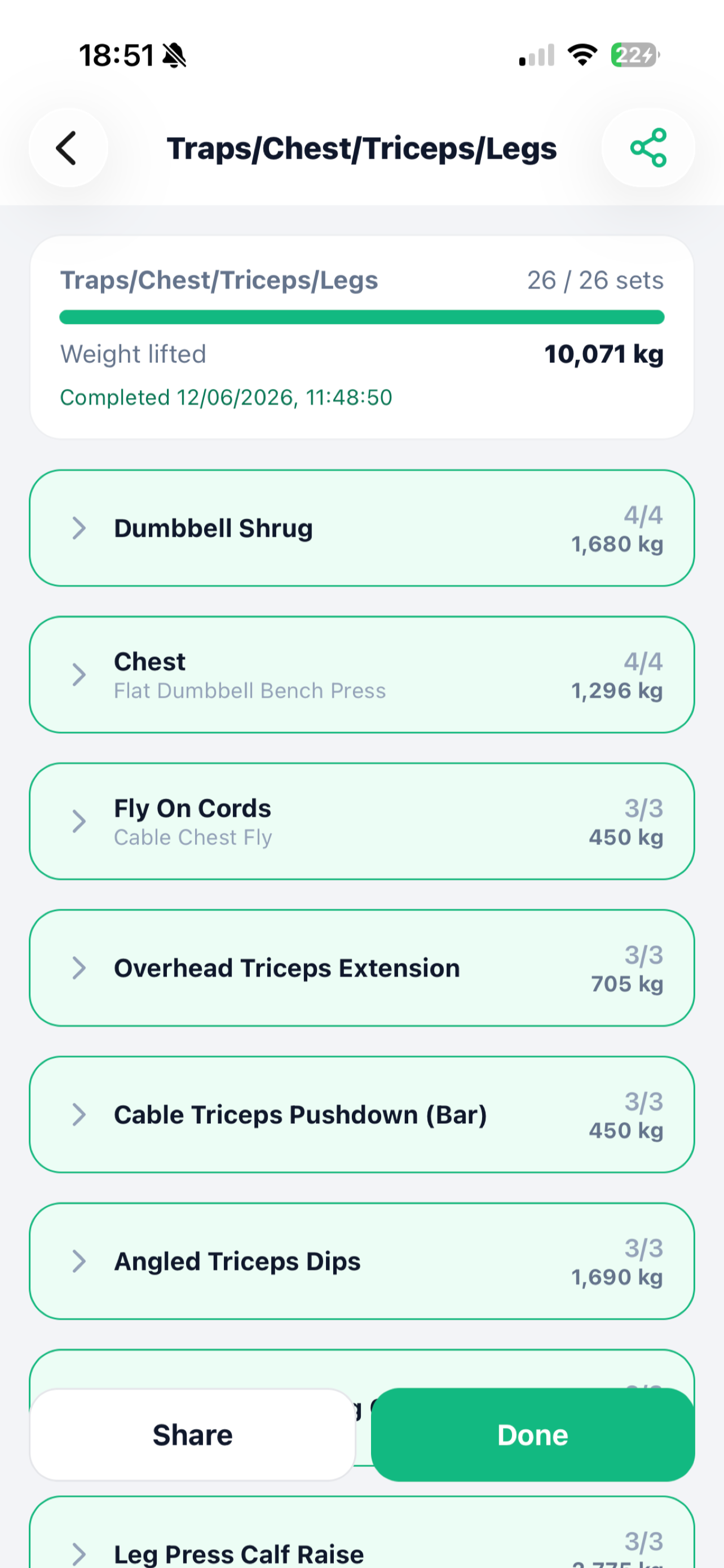 Smarter Workout screenshot 3