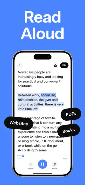 Speak4Me Text to Speech Reader screenshot 3