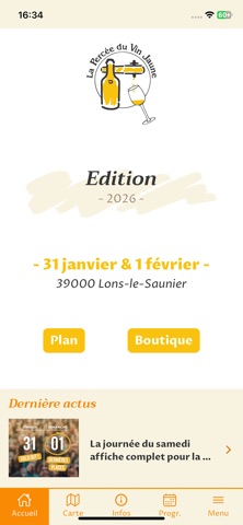 Percée du Vin Jaune iPhone screenshot