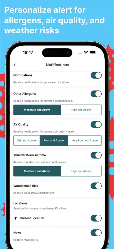 Perth Pollen Count screenshot 3 of 10