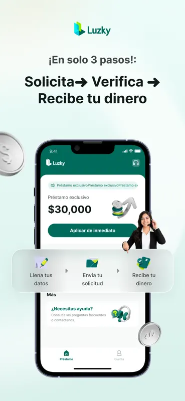 LUZKY - Préstamos de crédito screenshot 2 of 6