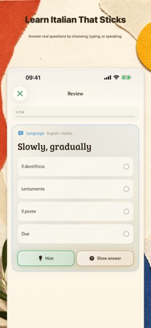 Oekelino: Italian Words screenshot
