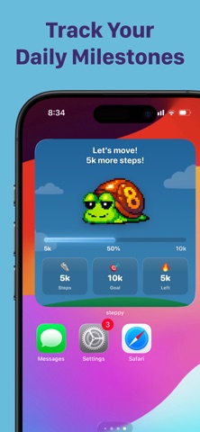 Steppy: Virtual Pet Widget Screenshot 4 of 7