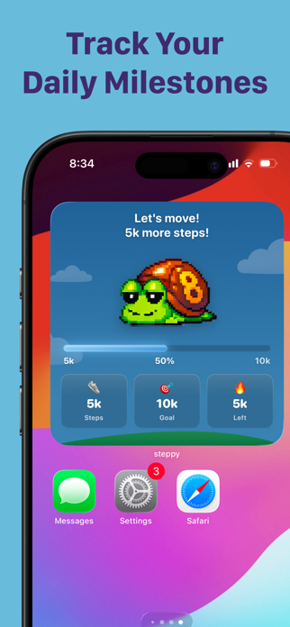 Steppy: Virtual Pet Widget Screenshot 4 of 7