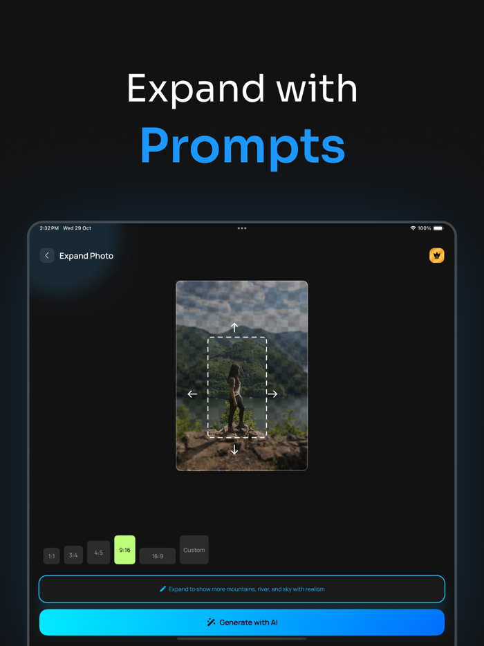 AI Expand Photo - PixLift