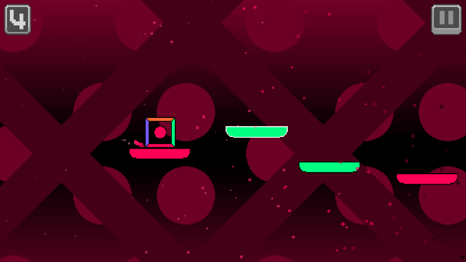 #2. Color Cube - Endless Runner (iOS) Podle: Lorne Smith