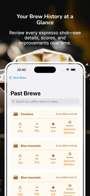 Espresso Tuner: Coffee Timer screenshot 2