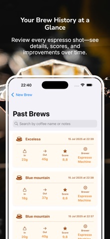 Espresso Tuner: Coffee Timer Screenshot 2 of 5
