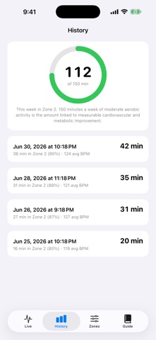 Slog: Zone 2 Cardio Screenshot 2 of 5