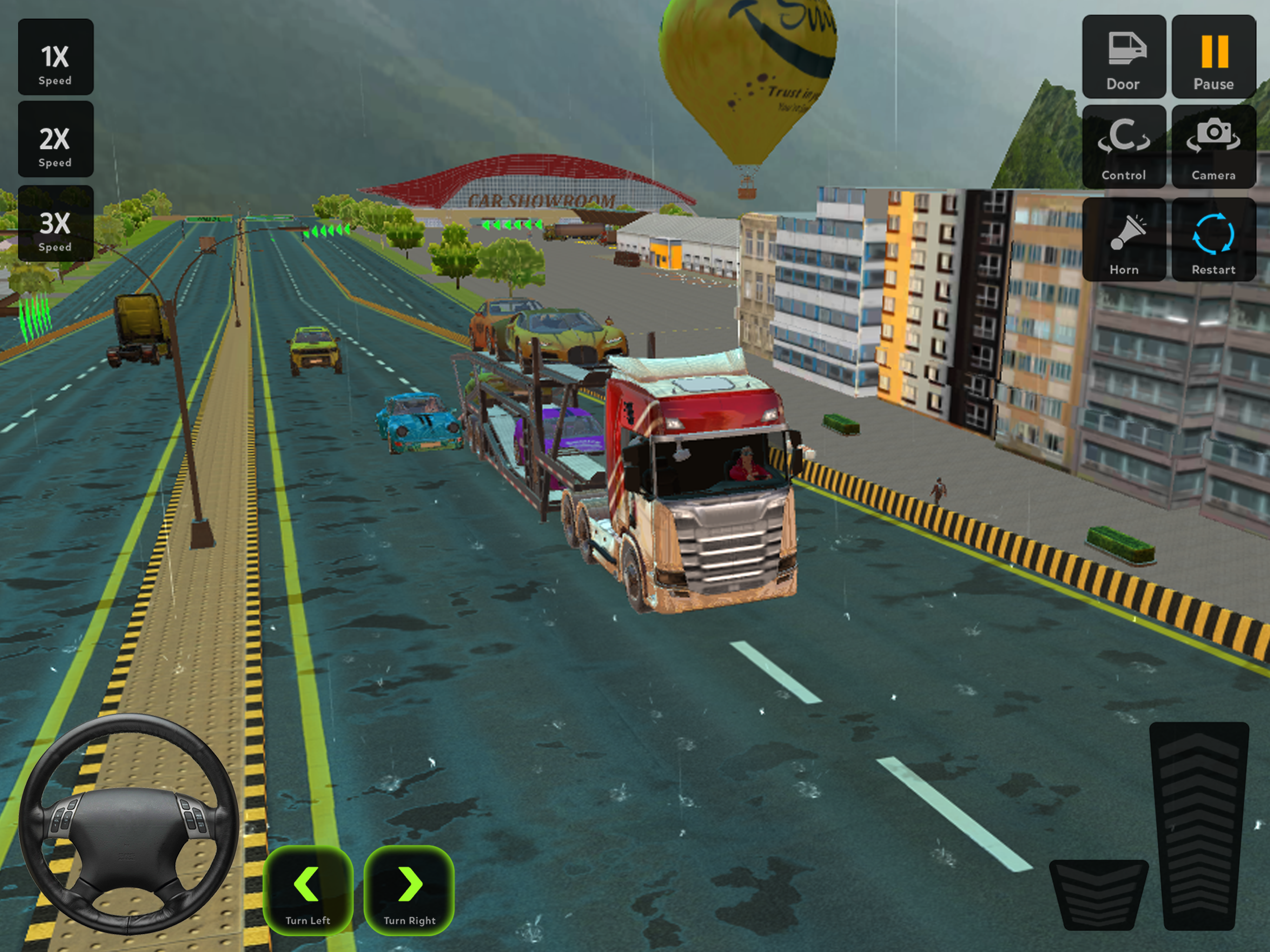 European Truck Driving Game