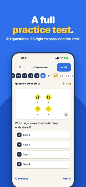 Alberta Class 7 Test: Semaforo screenshot 3