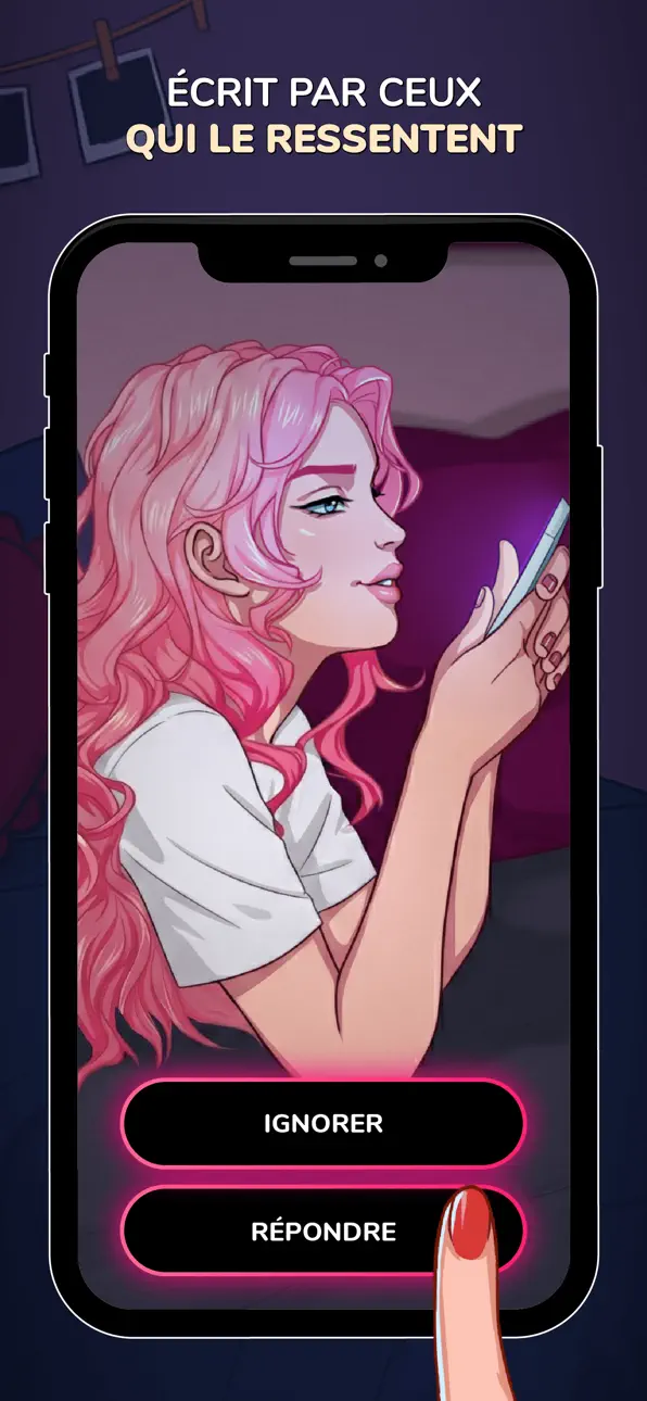 MeChat - Interactive Stories iOS Mod IPA screenshot 2 - iOS game interface