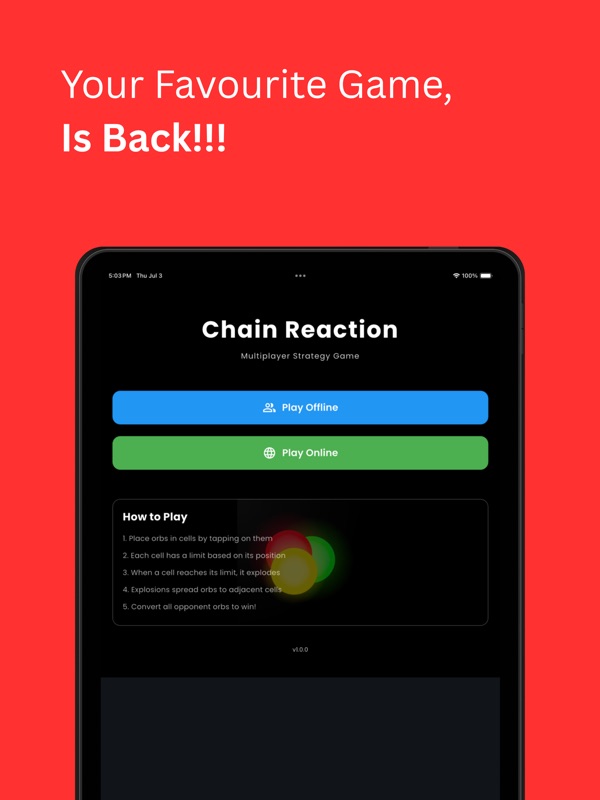Chain Reaction(Online) screenshot 6