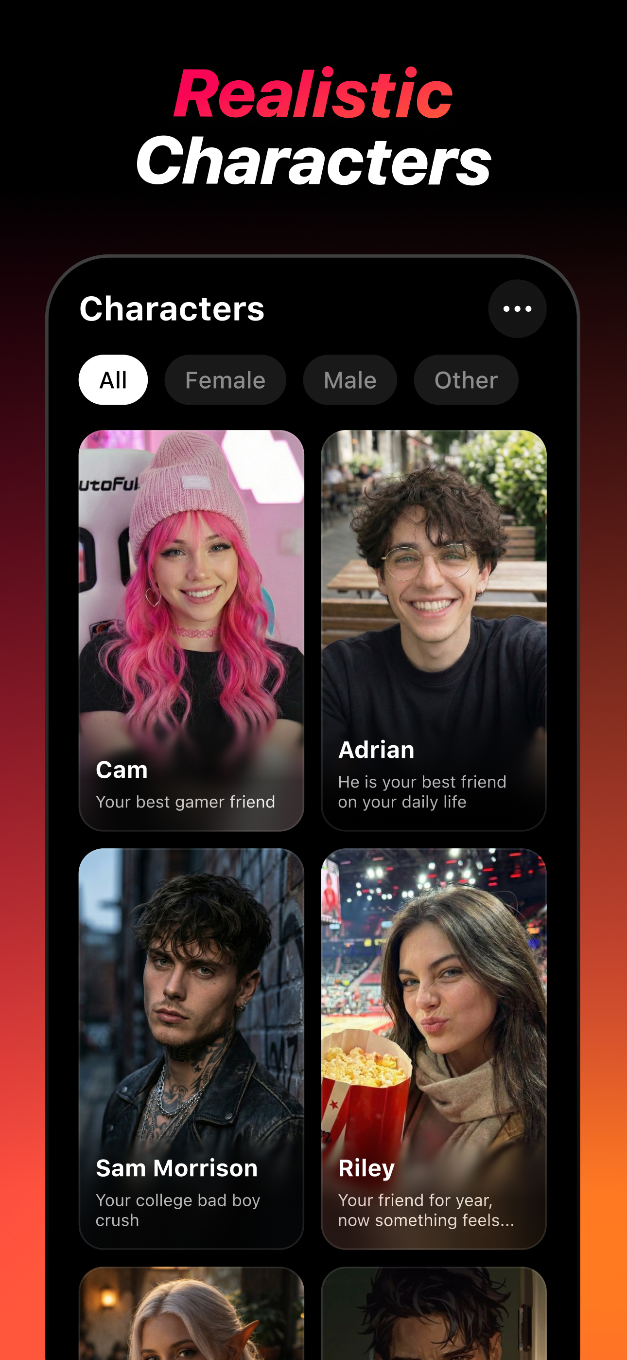 Sticky AI Characters & Stories