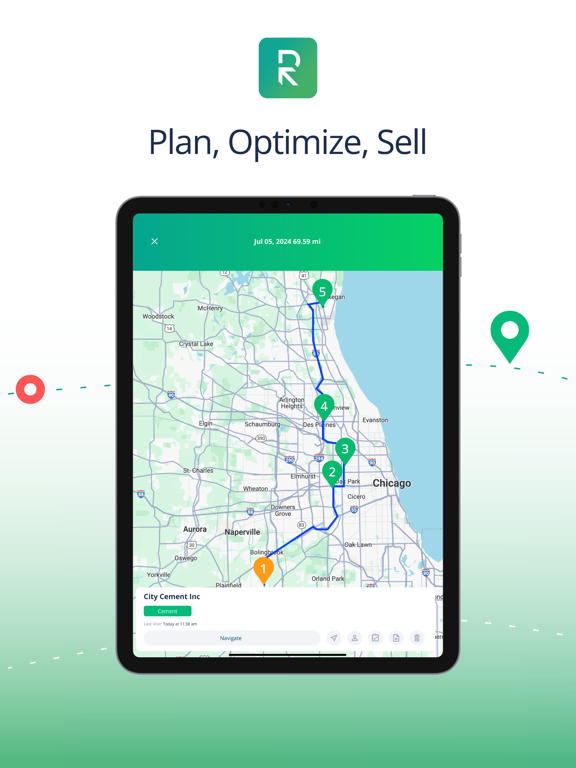 Screenshot #4 pour Planif. tournée de vente - RM