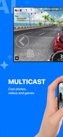 Multicast - Screen Mirroring iPhone screenshot 1