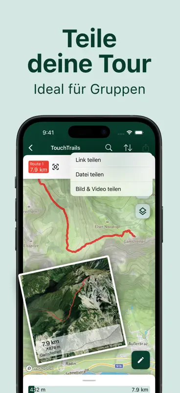 Routenplaner – TouchTrails screenshot 8 of 9