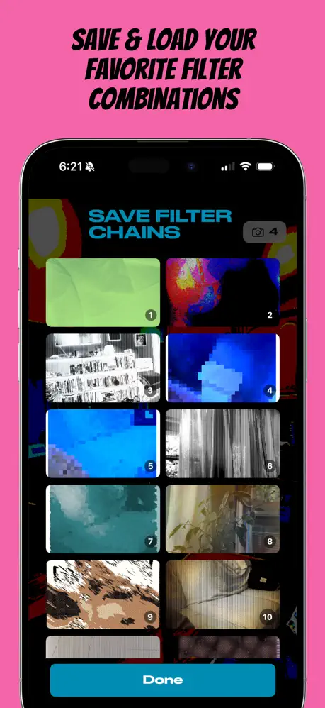 Distorted Camera 扭曲滤镜相机应用截图