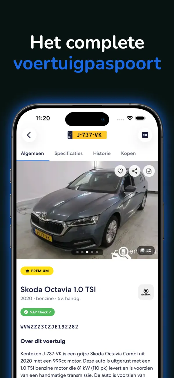 Screenshot #2 pour Qenteken - Kenteken Check