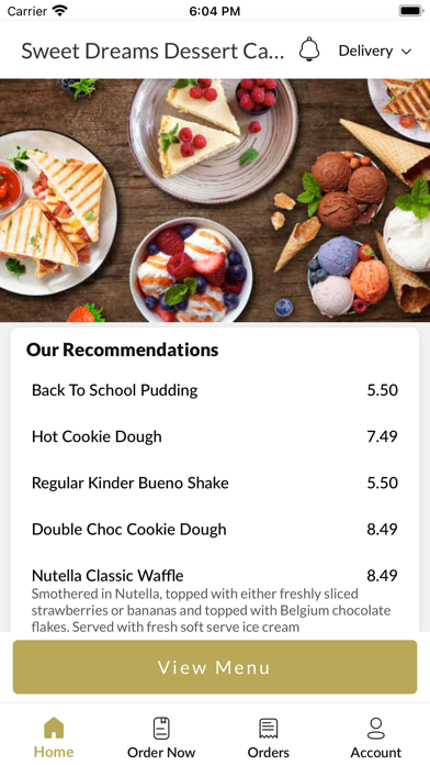 Sweet Dreams Dessert Cafe Screenshot