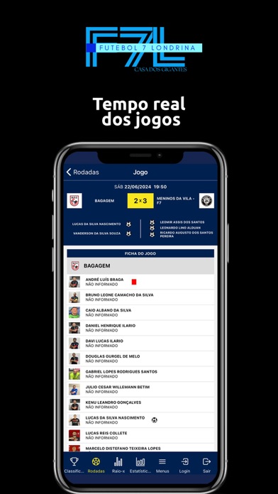 Futebol 7 Londrina Screenshot