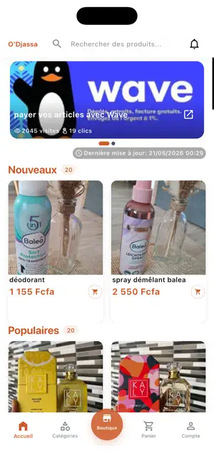 Odjassa Market screenshot 1