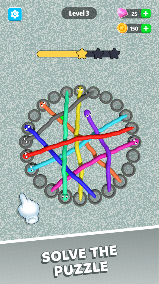 #4. Twisted Snake! (iOS) 由: BooBoo Games