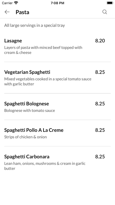 Lord Street Takeaway Screenshot