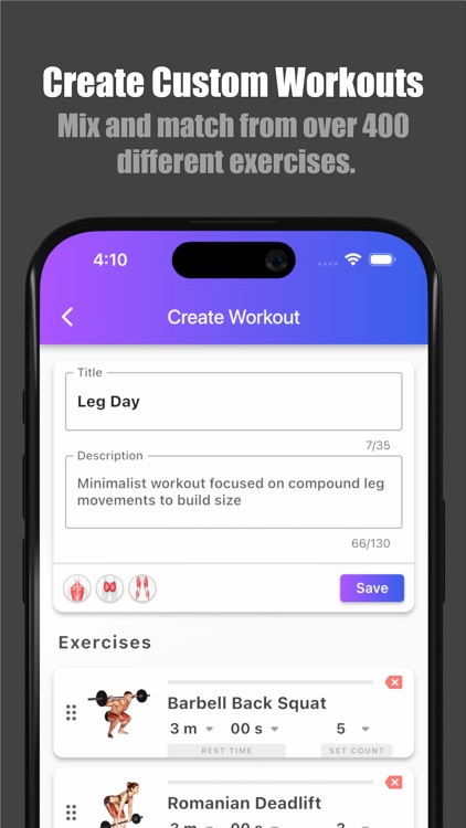 Bench Gym Log: Workout Tracker