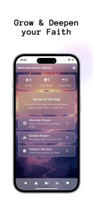Logos: Daily Prayer & Devotion screenshot 1