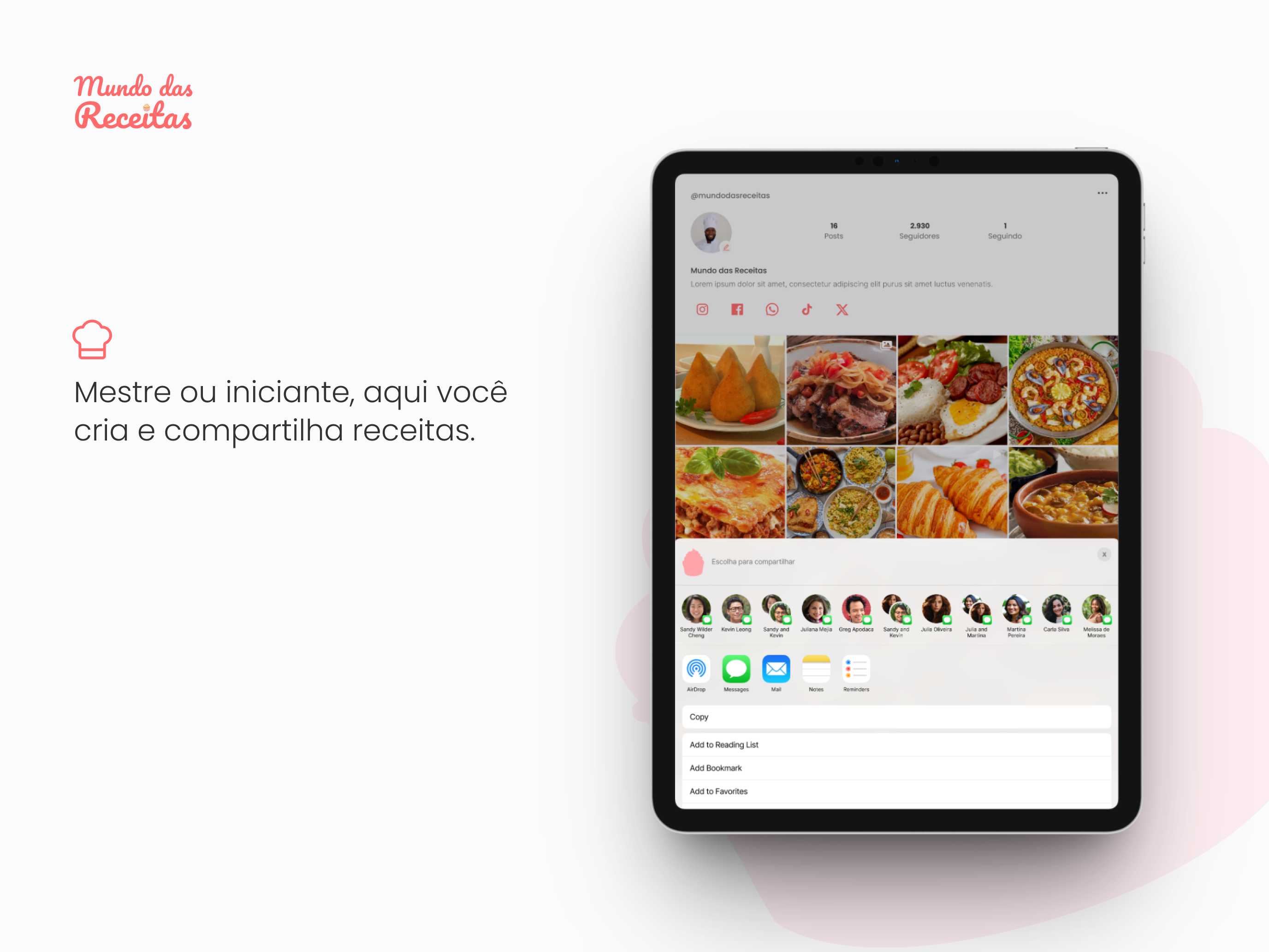 Mundo das Receitas