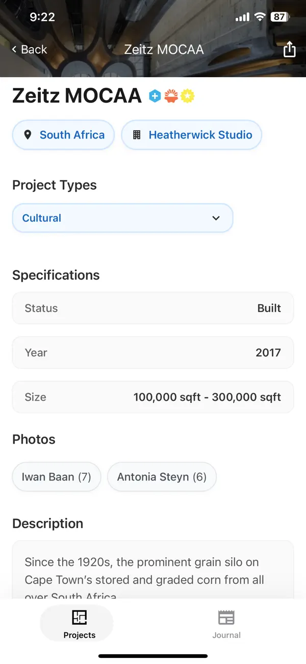 Screenshot #2 pour Architizer: A+ Architecture