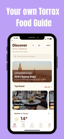 Torrox Travel Guide iPhone screenshot