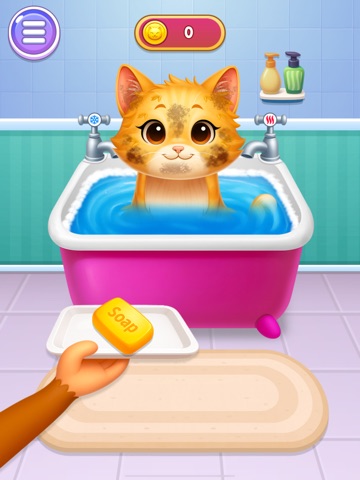 Kitty Newborn Care iPad screenshot