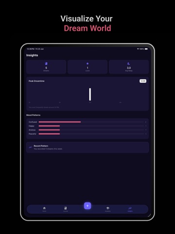 DreamEx AI Meaning & Journal iPad screenshot
