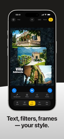 Collaj — Photo & Video Collage iPhone screenshot