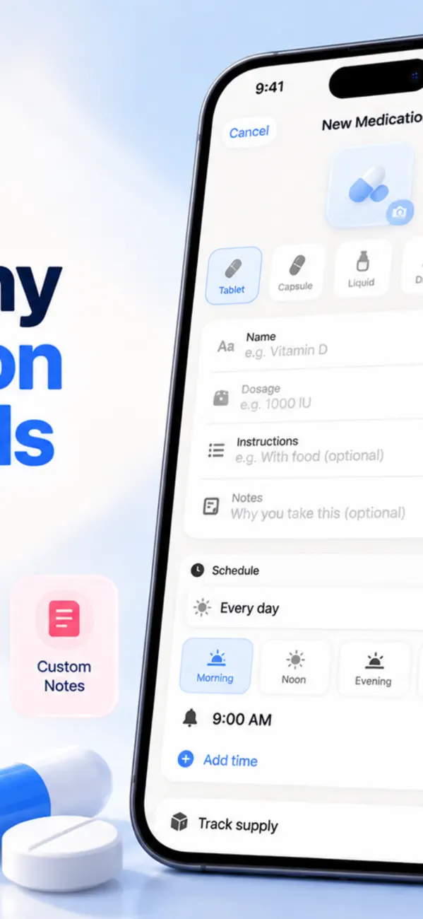 Medication Reminder+ screenshot