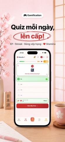 NihonGo! Học tiếng Nhật iPhone screenshot