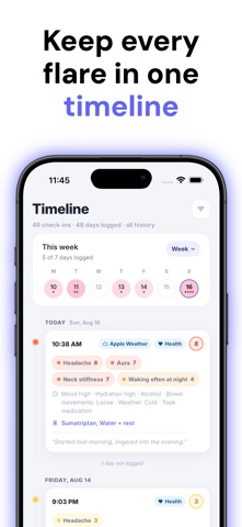 Symloom: Symptom Tracker Screenshot 6 of 6