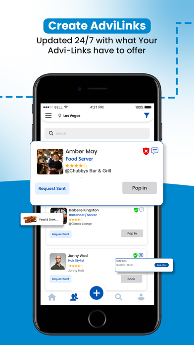 Advisocial iPhone screenshot 4 - Social Networking app