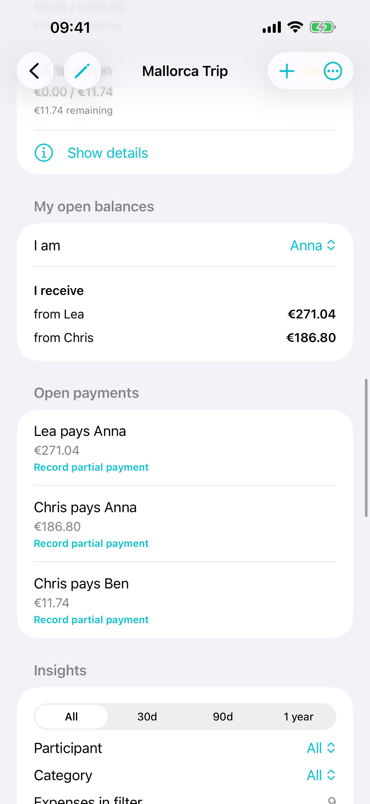 Screenshot 4 of Zplit Expenses