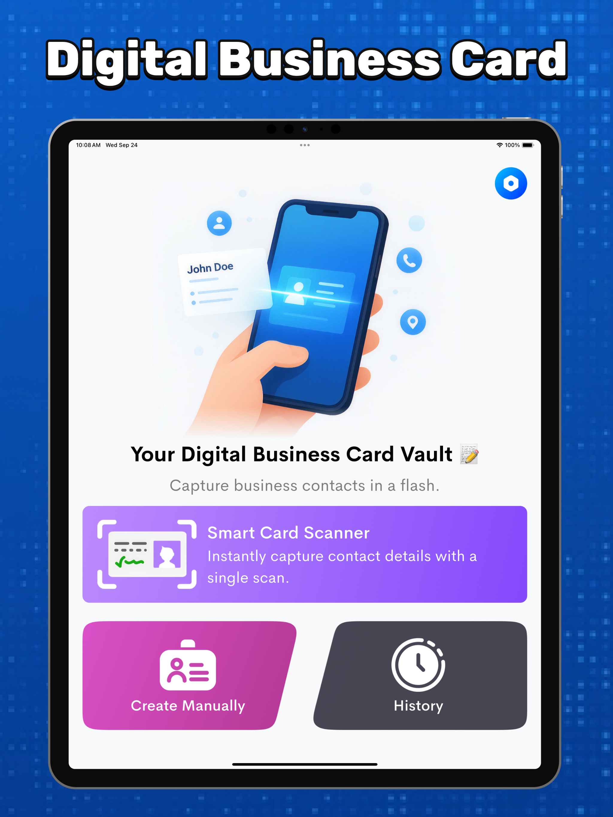 Business Card Scanner & Reader
