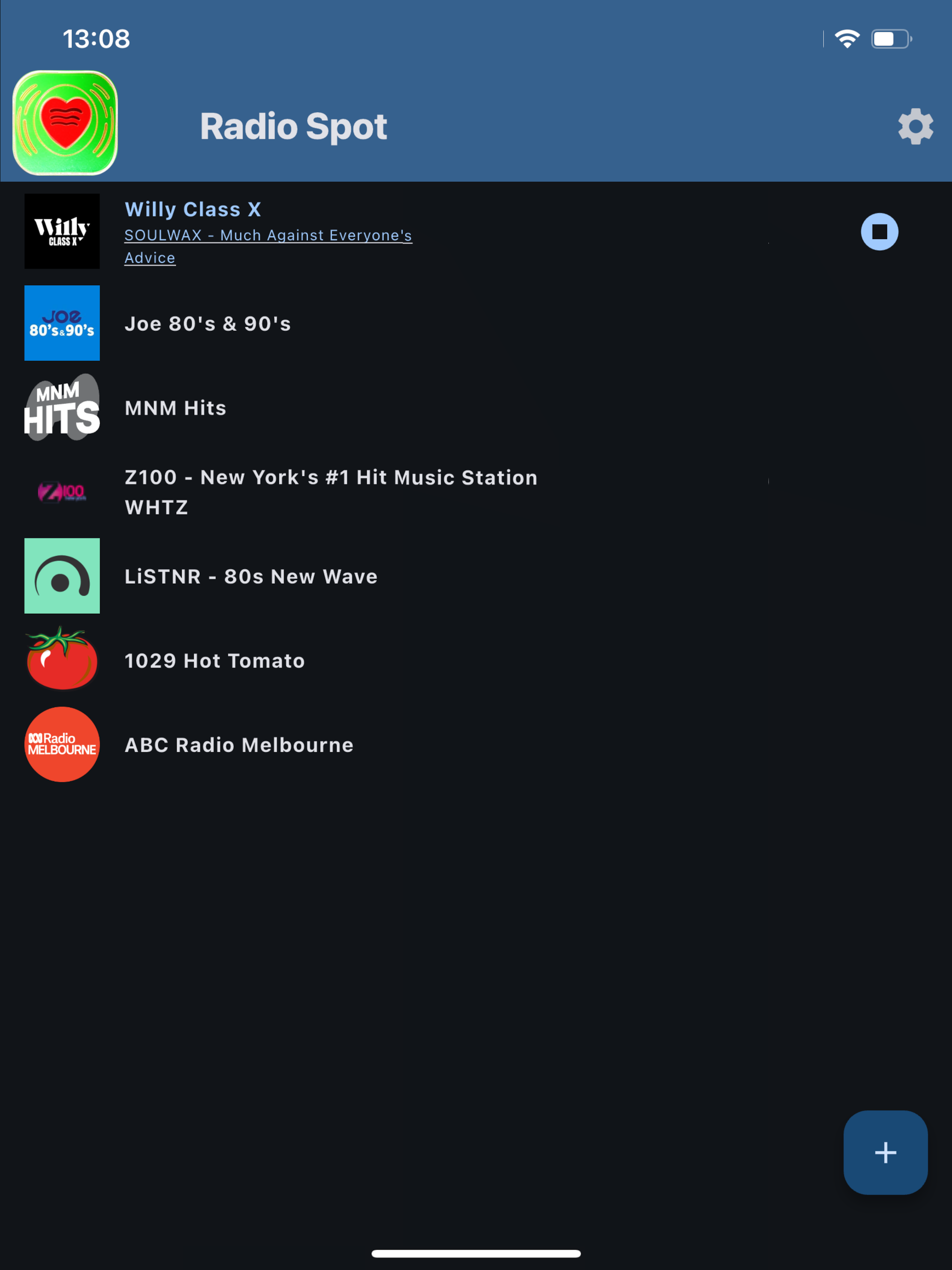 Radio Spot App