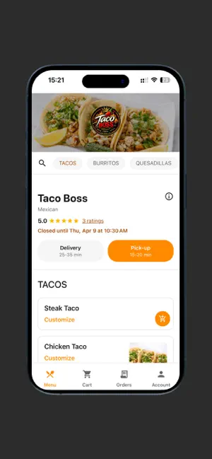 Taco Boss Food Truck screenshot 2