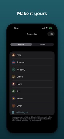 Simple Expenses: Daily Log Screenshot 4 of 5