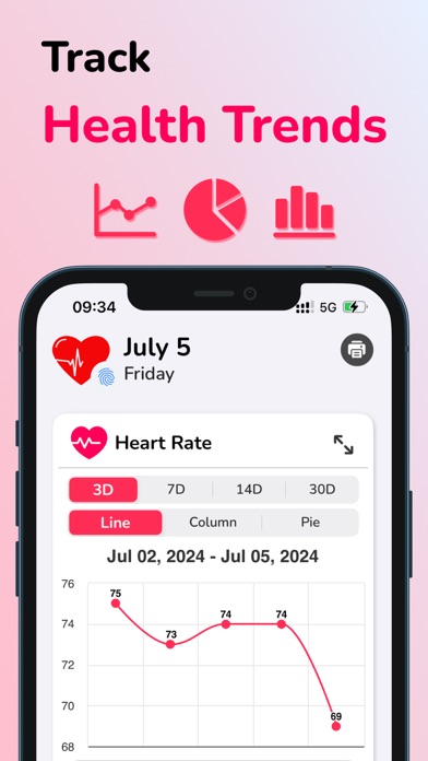 Heart Rate Monitor Pulse Rate Screenshot