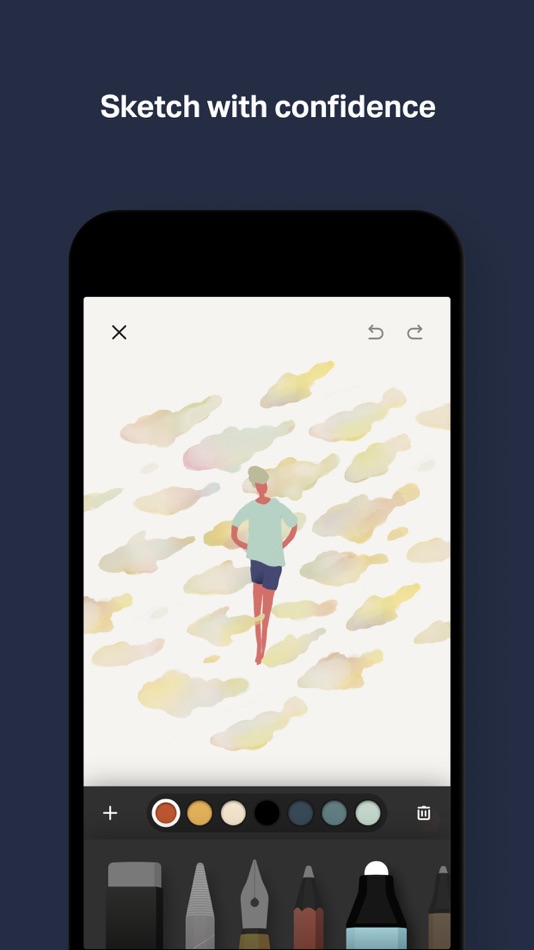 #1. Paper: Sketch, Draw & Create (iOS) Podle: Evernote Corporation