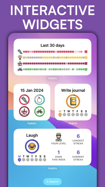 Habit Tracker with Widget